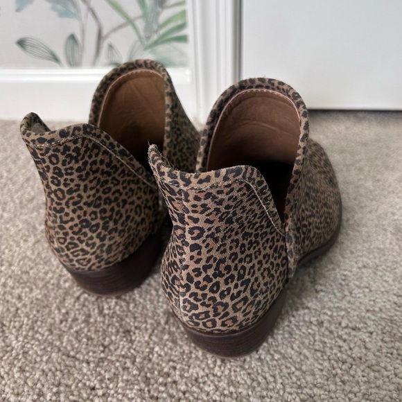 Lucky Brand Women's Baley 2 Ankle Boot Cheetah Print Size 8 With Box - Picture 9 of 9